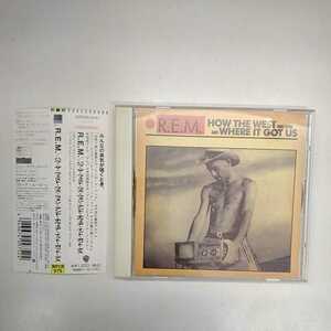 ♪ R.E.M.　ハウ・ザ・ウェスト・ワズ・ウォン・アンド・ホウェア・イット・ガット・アス　limited edition　初回生産限定盤　WPCR-975