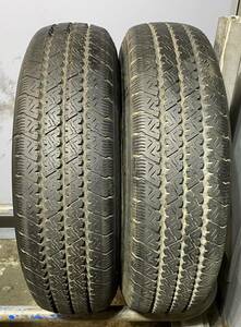 バリ山　イボ付き　205/70R17.5 115/113L LT（ブリヂストン）V-STEEL RIB 265 2本 A.80