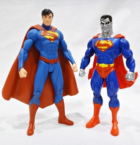 DCダイレクト スーパーマン アクションフィギュア 2セットスーパーマン NEW52 & ロボットスーパーマン DCコミック
