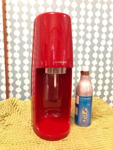 ソーダストリームミニ ガスシリンダー2本 USED sodastream ソーダストリーム