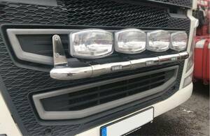 bragan volvo Volvo FH4 2013y~ grill light bar spotlight bracket LED attaching plating trailer deco truck receipt issue possibility 