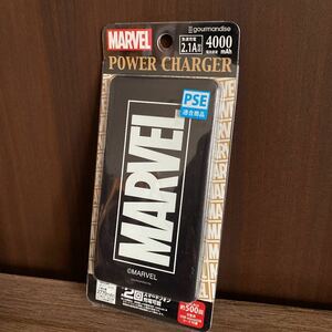 新品ディズニー購入MARVELマーベル　携帯モバイルバッテリーチャージャー充電器