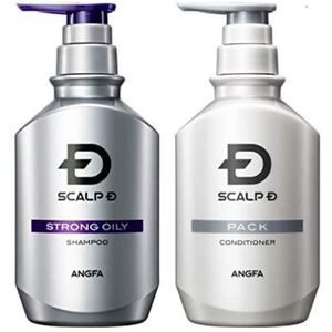 スカルプD シャンプー メンズ ストロングオイリー 2点セット (シャンプー & コンディショナー) 超脂性肌用