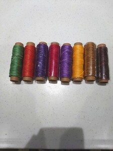 ワックスコード 8色セット ハンドメイド