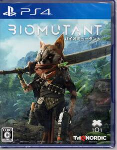 PS4※未開封品※◆バイオミュータント　Biomutant～　THQ Nordic　■3点より送料無料有り■/49.6