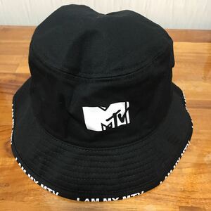 MTV帽子 ハット ブラック 新品　送料無料