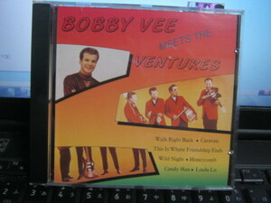 ボビーヴィー ベンチャーズ / BOBBY VEE MEETS THE VENTURES E.E.C.盤CDヴェンチャーズ ノーキーエドワーズ メルテイラー ジェリーマッギー