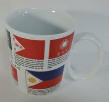 W09■フィリピン　マグカップ　国旗の歴史　KKK/カティプナン/ホセ・リサール■未使用_画像2