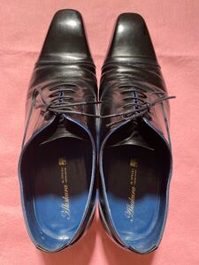 オペルカ メンズビジネスシューズ26.5cm Akakura 革靴 本革ブラック