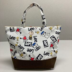 保冷ランチバッグ ハンドメイド スヌーピー