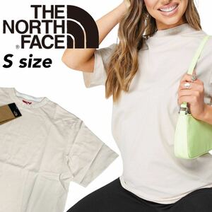 ノースフェイス Tシャツ 半袖 首元ロゴ レディース ピンクティント Sサイズ NF0A491Q タートルネック THE NORTH FACE W ZUMU TEE 新品
