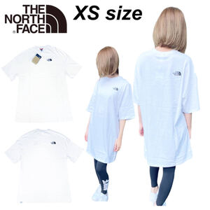 ノースフェイス Tシャツ ドレス NF0A55AP ワンピース レディース デカT ホワイト XSサイズ THE NORTH FACE WOMEN'S S/S T DRESS 新品