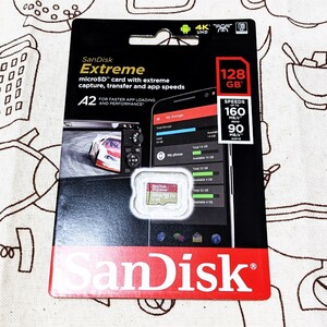 SanDisk EXTREME microSD 128GB 読込160MB/s