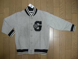 【新品】ＧＡＰ　ＫＩＤＳ裏起毛ジャケット　綿100％　120