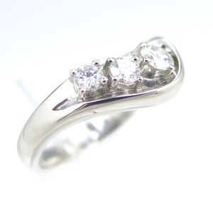 Pt900 * ring * diamond 0.400ct*11 number [ used ]/10020286
