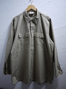 USA製 ディッキーズ ワークシャツDickies L/S Work shirt USA製 5009