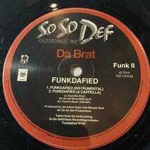 US盤/ Da Brat / Funkdafied　So So Def /Chaos/Columbia 42 77516_画像4