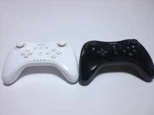 C11《送料無料 即日発送 動作確認済》WiiU コントローラプロ 2個セット 任天堂 純正 WUP-005 プロコン