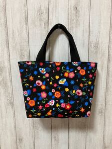 トートバッグ ハンドメイド ランチバック トートバック 花柄