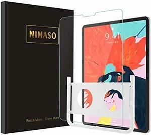 11 inch NIMASO ガイド枠付き ガラスフィルム iPad Air 第4世代 用 iPad Pro 11 第2世代 第