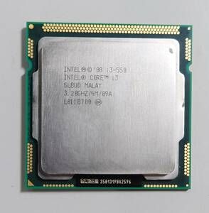KN1109 CPU i3-550 SLBUD 3.20GHz
