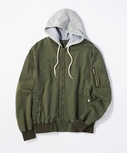 RAG MACHINE MA-1 JACKET フード付