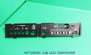 T-97▼MITSUBISHI　三菱　LCD-26BHR400/ 32BHR400/42BHR400　スイッチカバー　基盤　部品