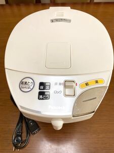 電気ポット ピーコック 大きなボタンの電動給湯エレクトリックポット 美品