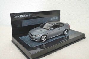 ミニチャンプス BMW M3 (E92) 2008 1/43 ミニカー 3シリーズ