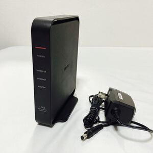 IPv6対応 Wi-Fi 5(11ac)2×2 Wi-Fiルーター WSR-1166DHPL (ブラック)