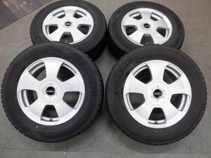 S 送料無料 SEIN 16 5H114.3 4H114.3 7J+38 ダンロップ ウインターマックスWM01 215/65R16 エルグランド エクストレイル アルファード