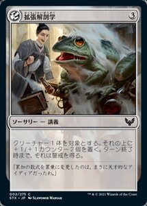 MTG ■無/日本語版■ 《拡張解剖学/Expanded Anatomy》★FOIL★ストリクスヘイブン STX