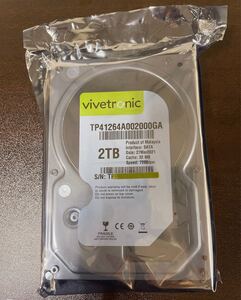 ホワイトラベル HDD 3.5インチ 2TB SATA 7200rpm