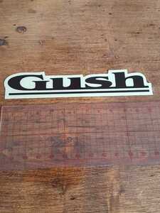 【Gush】ガッシュ　ロゴステッカー スノーボード ステッカー 