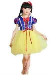 コスプレ】ディズニー 白雪姫 白雪姫 風 衣装3点セット (02 110cm