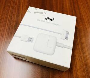R5635AA[ unused goods ]Apple iPad 10W USB power adapter MC359J/A A1357