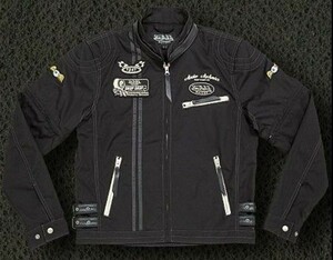 新品①Von Dutch（ボンダッチ）VOM-S14 ポリコットンＪＫＴ/レディース・黒