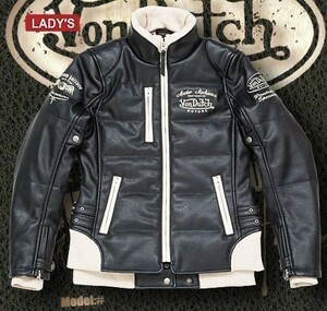 新品 Von Dutch（ボンダッチ）合皮レザーJKT・VOM-WPJ15・サンプル②・レディースM