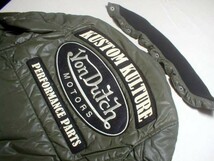 m新品 Von Dutch（ボンダッチ）ナイロンWJ26ＪＫＴ/メンズ緑_画像2