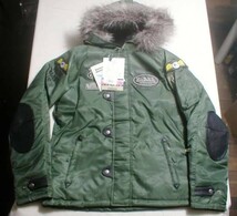 m新品 Von Dutch（ボンダッチ）ツイルWJ24ＪＫＴ/メンズ緑_画像1