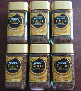 ネスカフェ ゴールドブレンド 120g 6本セット