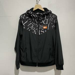 ☆送料無料☆NIKE☆ナイキ☆子供用☆切替ナイロンパーカー☆アメリカボーイズXL☆just do it☆黒☆J21