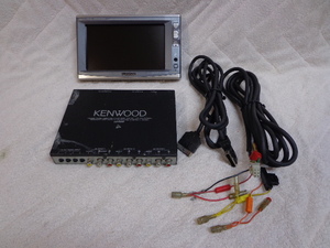  junk! for part removing!LZ-7000 KENWOOD 7 -inch monitor SET selling out!