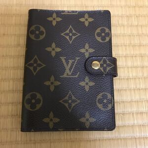 ルイヴィトン 手帳 カバー 美品 LOUIS VUITTON 手帳カバー モノグラム