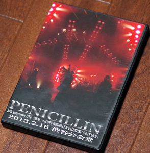 ▲PENICILLIN/中古2枚組DVD「PENICILLIN 20th Anniversary LIVE FINAL @2013.2/16(土) 渋谷公会堂」▼HAKUEI 千聖 GISHO O-JIRO ペニシリン