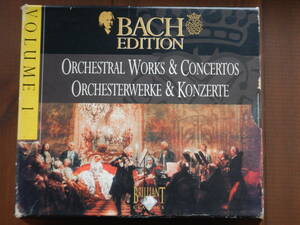 1356◆9CD BACH EDITION ORCHESTRAL WORKS & CONCERTOS ORCHESTERWERKE & KONZERTE VOLUME 1 輸入盤 バッハ