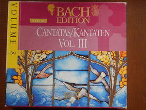 1357◆5CD BACH EDITION CANTATAS/KANTATEN VOLUME 3 輸入盤 バッハ