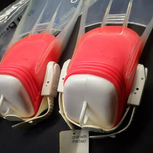 apollo diving fin Apollo * diving fins red * unused (xj0100) * takkyubin (home delivery service) 100