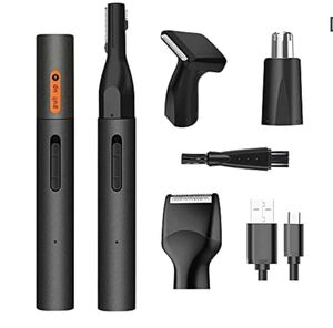 鼻毛カッター 1台4役 電動式 眉毛カッター はなげカッター 鼻毛トリマー