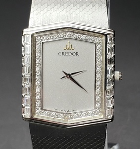 CREDOR Diamond studded watch（SEIKO）